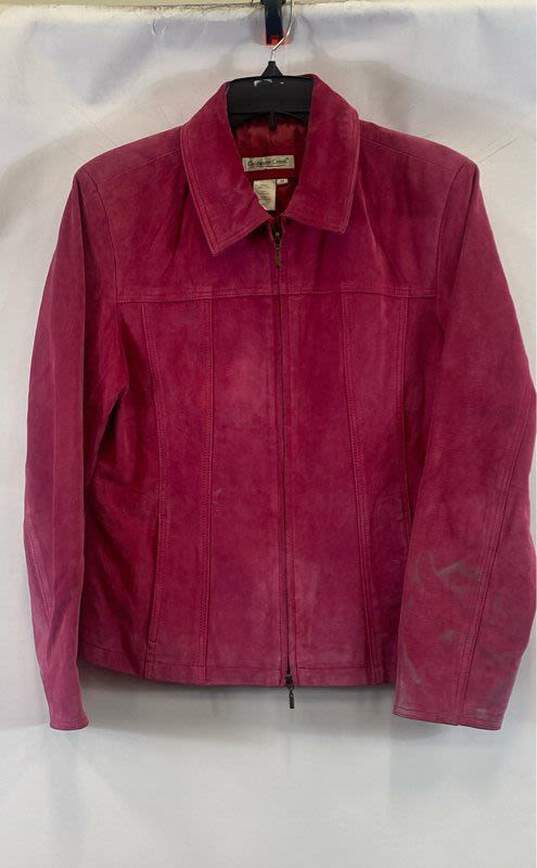 Coldwater Creek Women's Pink Suede Jacket- M image number 1