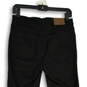 Womens Black Dark Wash 5 Pockets Design Denim Skinny Jeans Size 28 image number 4