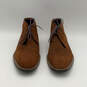 Mens TORSDI4 Brown Suede Round Toe Lace-Up Classic Chukka Boots Size 11 image number 1