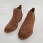 Steve Madden Cognac Suede Boots Size 6 W/Box image number 4