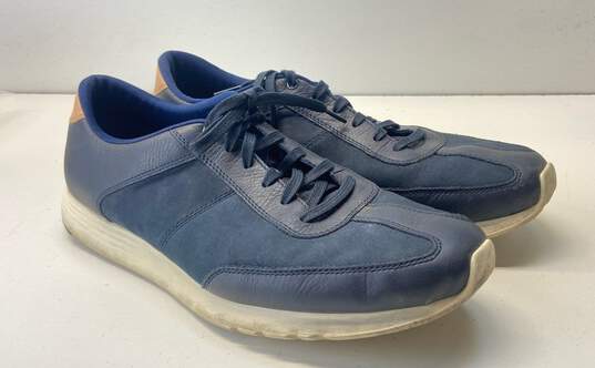 Cole Haan Grand Crosscourt Blue Casual Sneakers Men's Size 12 image number 3