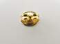 14K Yellow Gold Brown Pearl Stud J Hoop Enhancer Earrings 2.8g image number 5