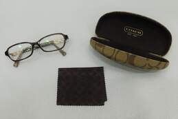 Coach HC6017 Vanessa 5059 Brown Frame Prescription Eyeglasses W/Case