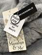 Maralyn & Me Gray Reversible Faux Fur Jacket - Size Large image number 3