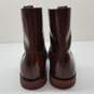 Grenson Men's Smooth Polished Brown Leather Boots Size 12 image number 4