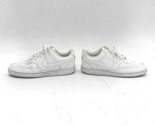 Nike Court Vision Low White Women's Shoe Size 9.5 image number 5
