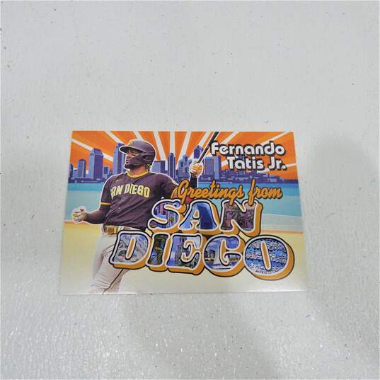 2022 Fernando Tatis Jr Topps Archives Oversized Postcards San Diego Padres image number 1