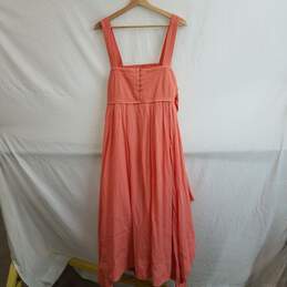 Anthropologie Pilcro cotton sleeveless salmon pink sundress dress M nwt