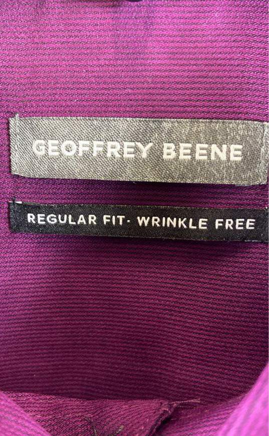 Geoffrey Beene Purple Long Sleeve - Size X Large image number 3