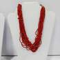 Bundle of Assorted Red Costume Jewelry image number 3