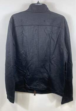 John Varvatos Mens Black Long Sleeve Zipper Pockets Full-Zip Jacket Size X-Large alternative image