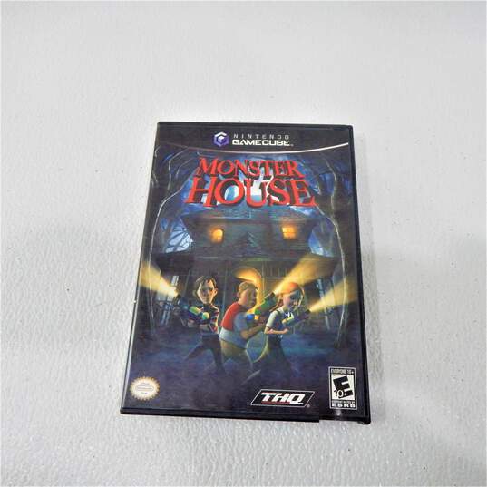 Nintendo Game Cube W/ Six Games Monster House image number 10