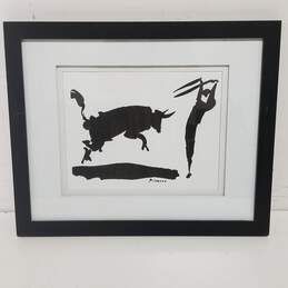 Picasso - BULLFIGHT III - Framed Print