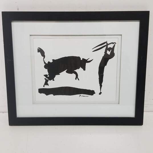 Picasso - BULLFIGHT III - Framed Print image number 1