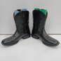 Ariat Black Leather Square Toe Western Boots Men's Size 9D image number 2