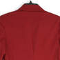 Womens Red Notch Lapel Single Breasted Long Sleeve One Button Blazer Size 6 image number 4