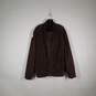 Mens Mock Neck Long Sleeve Front Pockets Full-Zip Jacket Size XXL image number 1