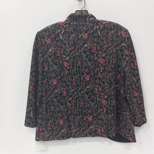 Alex Evenings Women's Floral Top Size Large image number 2