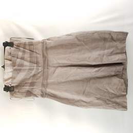 Zara Women Grey Sleeveless Mini Dress L NWT alternative image