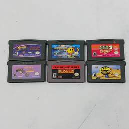 Bundle of 6 Assorted Nintendo Game Boy Advance GBA Video Games