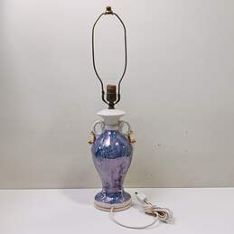 Royal Oxford Blue Porcelain Table Lamp alternative image