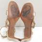 Michael Kors Tricia Leather Sandals Pale Gold 10 image number 5
