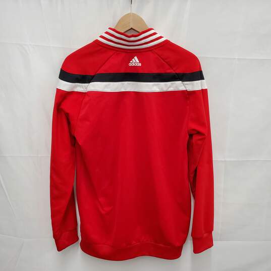 Portland Trailblazers Adidas MN's NBA Logo Sweat Jacket Size M image number 2