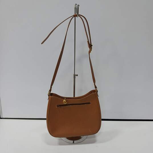 Pourchet Brown Leather Crossbody Bag image number 2