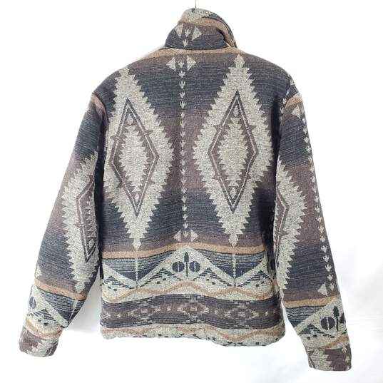 Cotton On Men Brown Aztec Sweater XS NWT image number 6