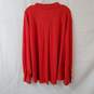 Universal Standard Red Long Sleeve Neck Tie Blouse Size 3XL image number 2