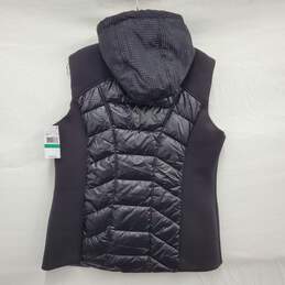 NWT Michael Kors WM's Black Hooded Puffer vest Size L alternative image