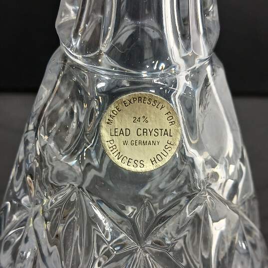Vintage Princess House 24% Lead Cut Crystal Vase image number 7