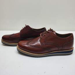 Josef Seibel Yannik Brown Mens Leather Brogue Shoes Size 42