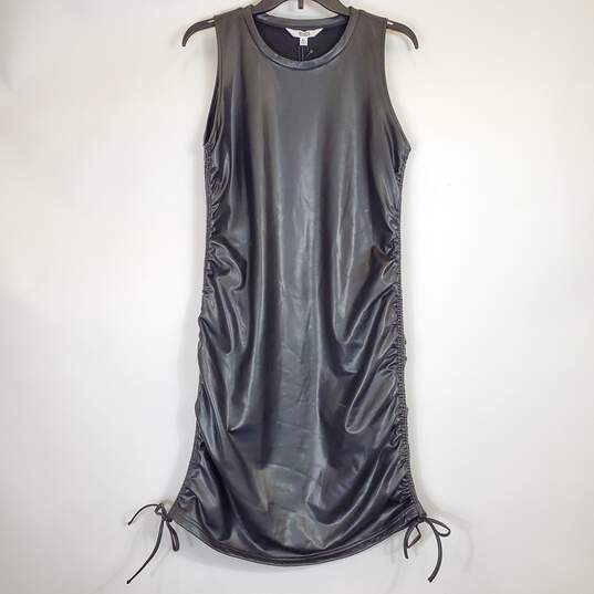 Steve Madden Women Faux Leather Dress XL NWT image number 1