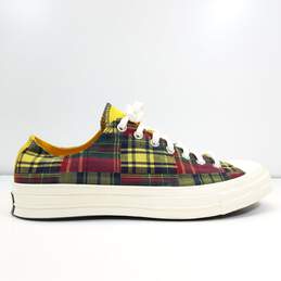 Converse Chuck Taylor Men's Shoes Yellow Plaid Size 11