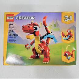 LEGO Creator Red Dragon 31145 & Rock Monster Truck 30594 Sealed alternative image