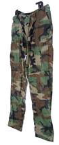 Men's Green Camouflage Flat Front Straight Leg Cargo Pants Size Large image number 3
