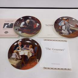 Bundle of 3 Assorted Knowles Collectible Plates alternative image
