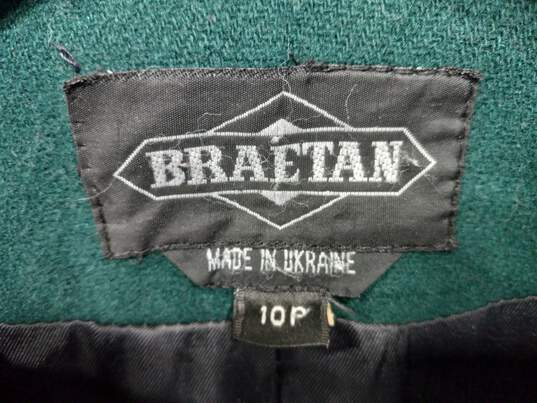 Vintage  Braetan Women's Pea Coat Size 10P image number 4