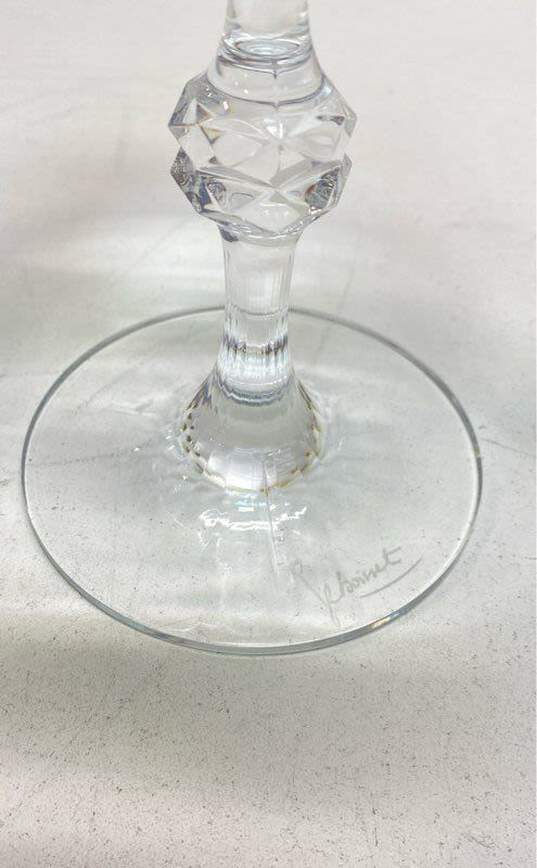 Baccarat Wine Glasses Designer Stemware by Jean-Charles Boisset 2 set Pc. image number 8