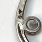 Designer Silpada 925 Sterling Silver Retired Pearl Teardrop Dangle Earrings image number 5