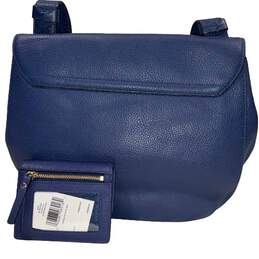 Navy Blue Saddle Bag w Wallet alternative image
