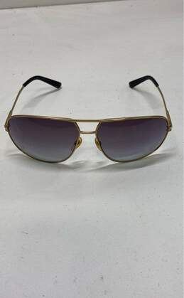 Gucci Gold Sunglasses - Size One Size alternative image