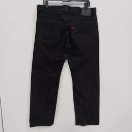 Levi's 569 Black Jeans Men's Size 34x32 alternative image
