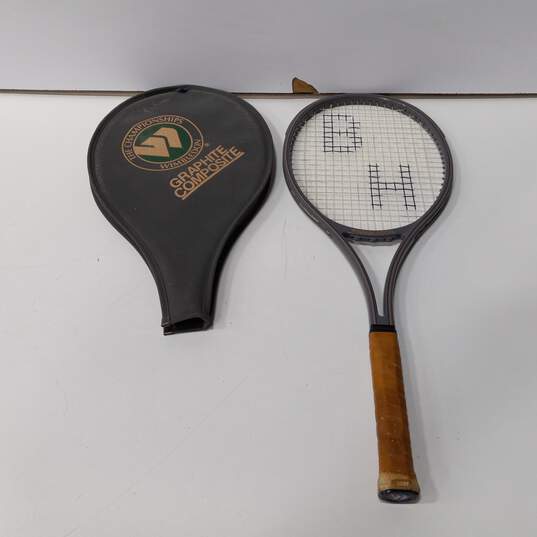 Wimbledon Graphite Composite/88 Tennis Racquet Size 88 & Cover image number 1