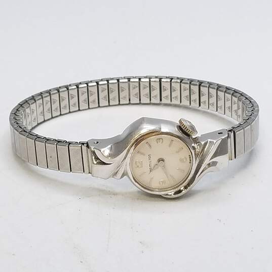 Women's Hamilton Stainless Steel Watch image number 6