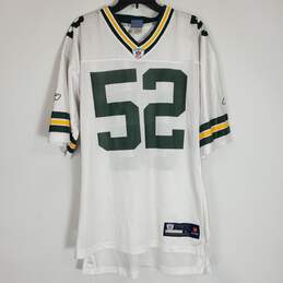 NFL Men White #52 Matthews Packers Jersey L
