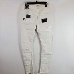 Rutherford Rue 21 Men Denim White Jeans 30 NWT