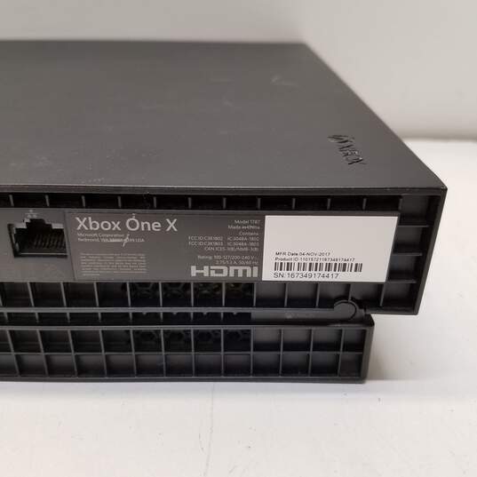 Microsoft Xbox One X Console W/ Accessories image number 4
