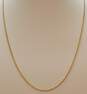 Fancy 14k Yellow Gold Rope Chain Necklace 4.2g image number 1